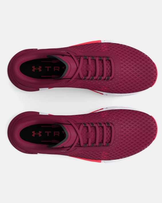 Chaussures d'entraînement UA TriBase™ Reign 4 pour femme, Red, pdpMainDesktop image number 2